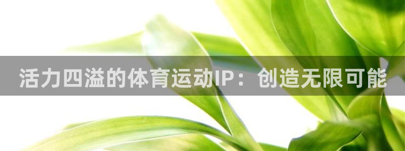 皇冠277体育：活力四溢的体育运动IP：创造无限可能